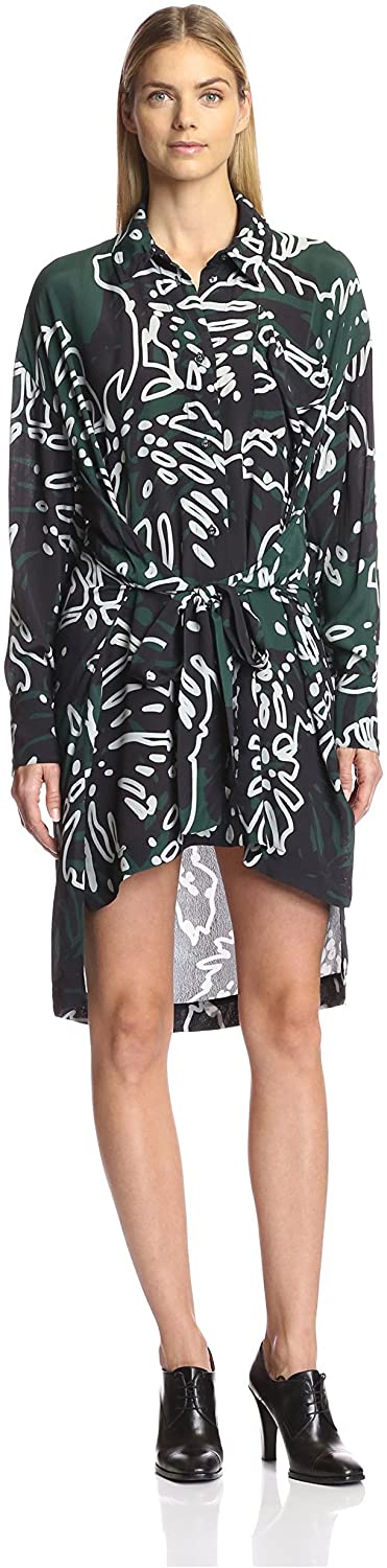 Price:$387.39    Vivienne Westwood Women's Faith Dress, Green/Black, 2  Clothing