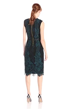 Price:$367.81    Erin erin fetherston Women's Sheila Lace Cap Sleeve Dress  Clothing