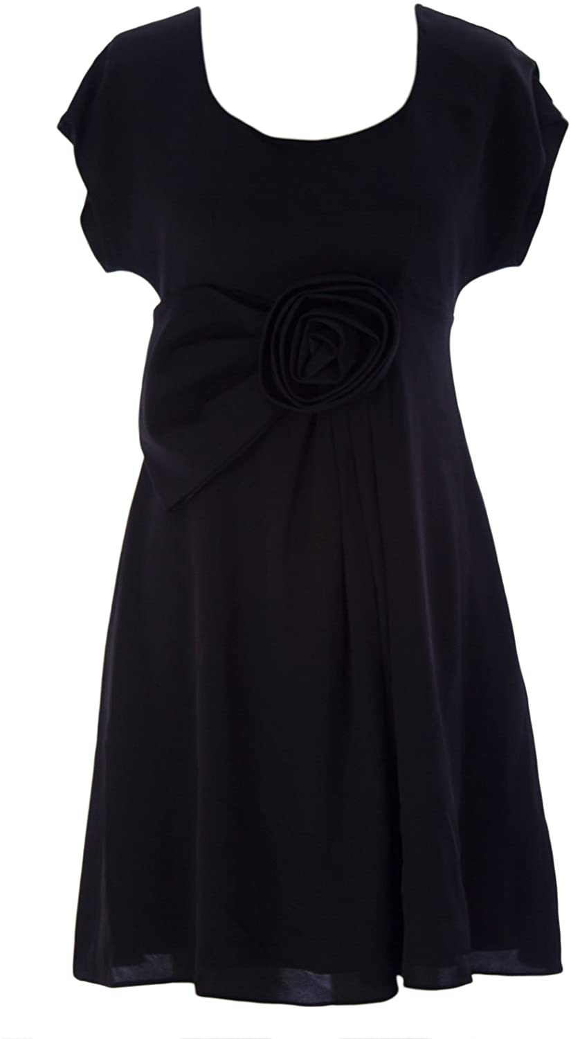 Price:$139.36 Armani Collezioni Women's Above The Knee Shift Dress Black at Amazon Women’s Clothing store