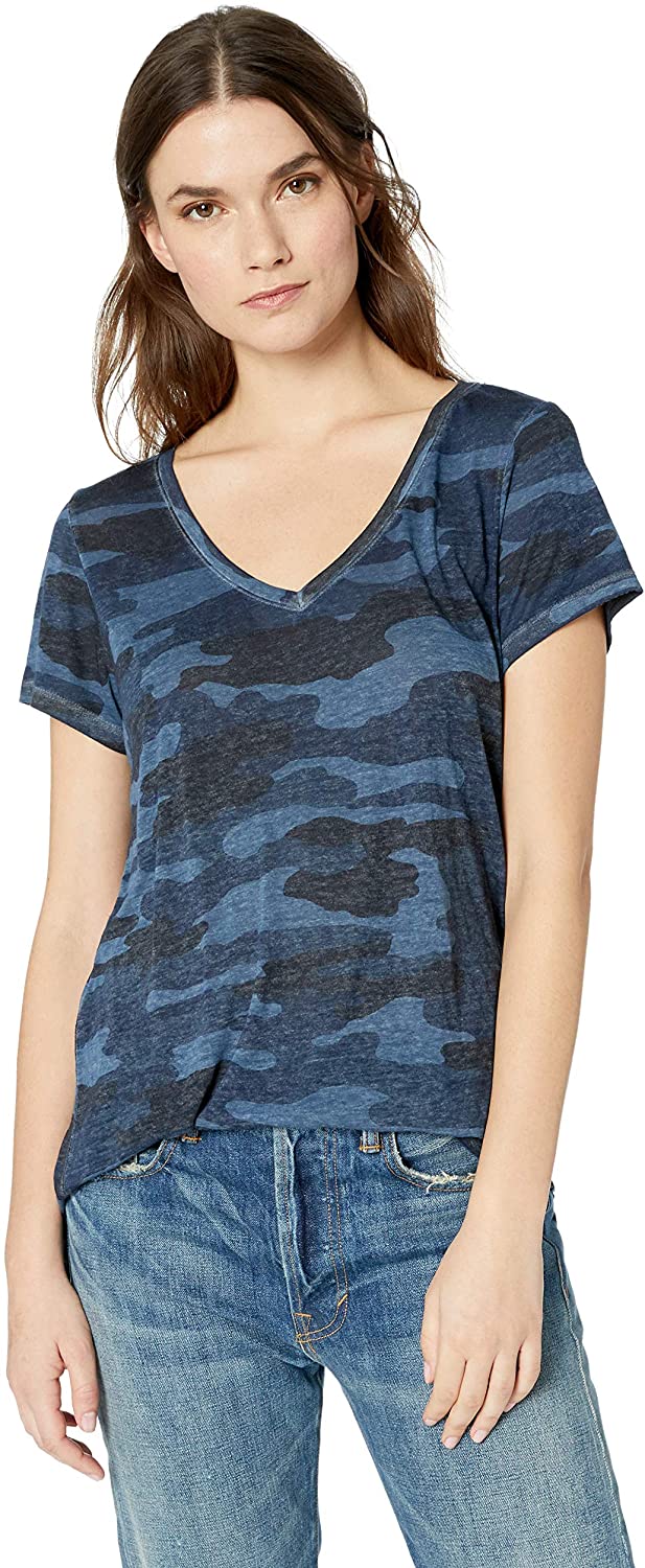 Price:$31.60 Lucky Brand Women's Camo Burnout Tee Shirt at Amazon Women’s Clothing store