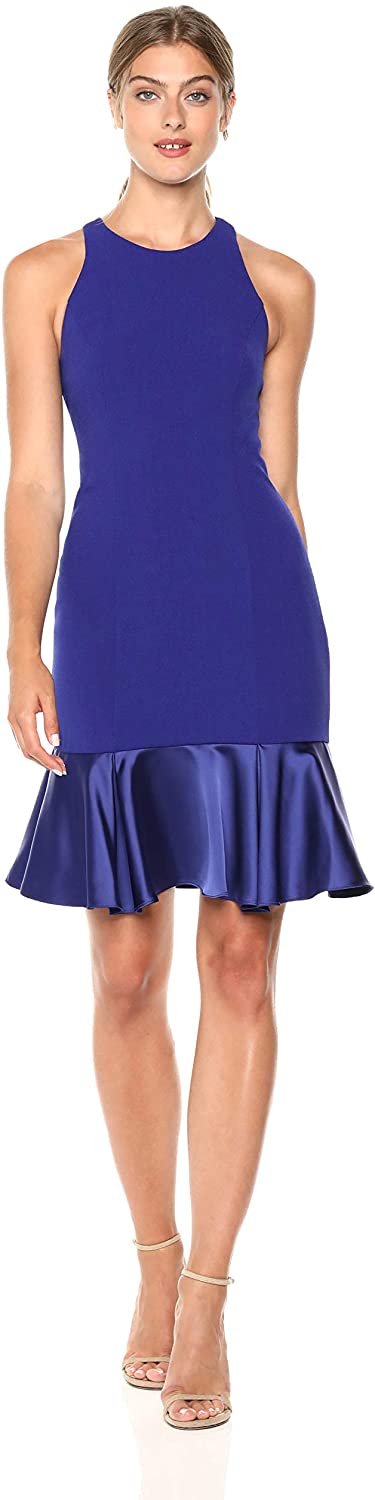 Price:$134.95    Vince Camuto Women's Crepe Sleeveless Cocktail Dress  Clothing