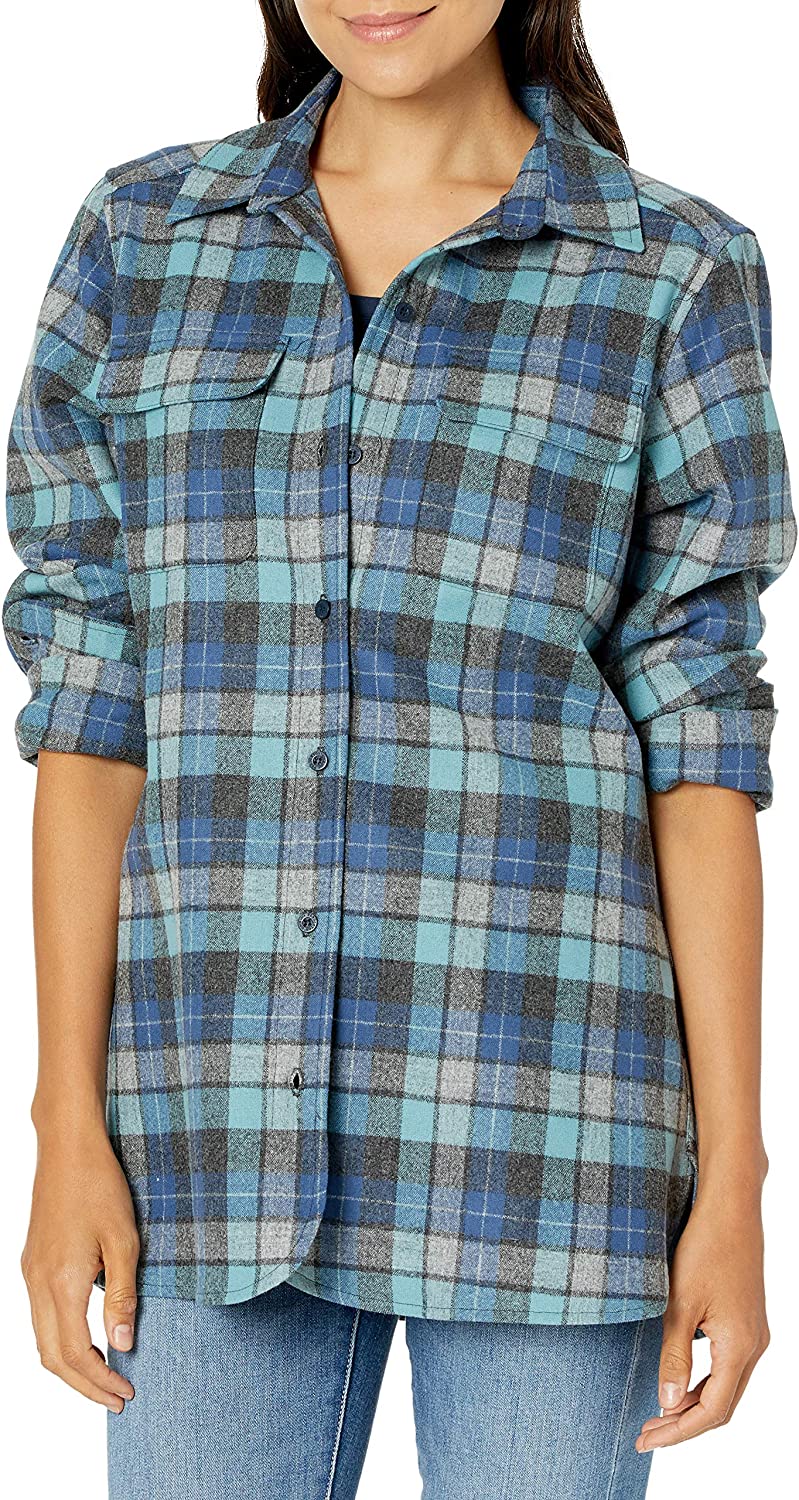 Price:$57.80 Pendleton Women's Wool Board Shirt at Amazon Women’s Clothing store