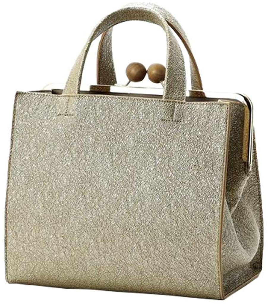 Price:$29.99    UN BILLION Gold Gama Tote Women's Fashion Purse Tote Bag  Shoes