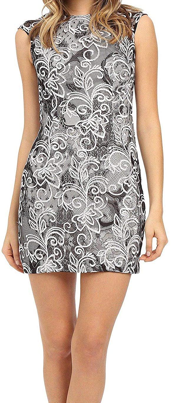 Price:$34.99    Aidan by Aidan Mattox Women's Cap Sleeve Stretch Lace Cocktail and Party Dress  Clothing