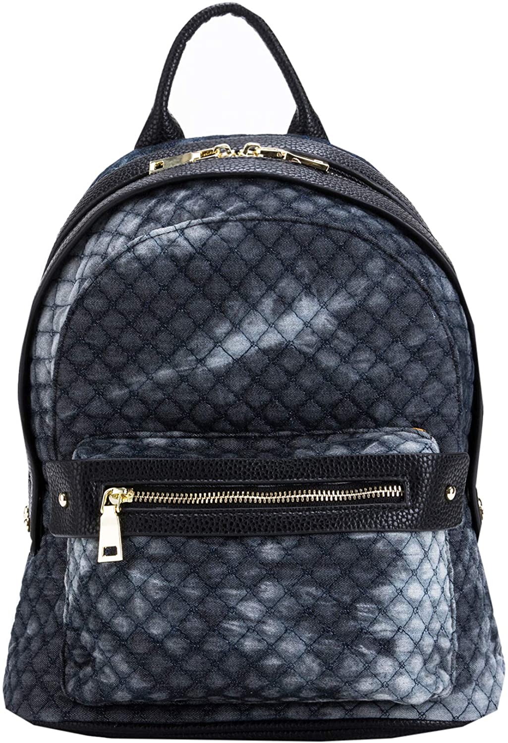 Price:$0.00    Women's And Girl's Denim Backpack School Bag Travel Bag Shoulder Bag (Black)