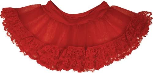Price:$0.00    Lace Petticoat (Red) Adult Accessory  Clothing