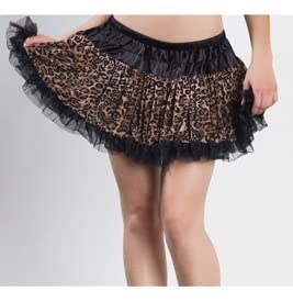 Price:$0.00    Leopard Print Petticoat  Clothing