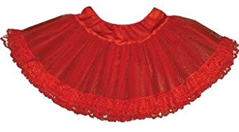 Price:$0.00    Lace Petticoat (Red) Adult Plus-Size Accessory  Clothing