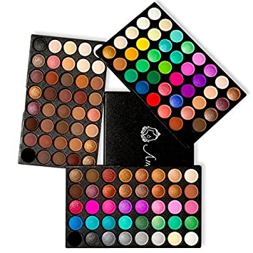 Price:$14.99     Eyeshadow Palette, Ambito Professional Makeup 120 Colours Cosmetics Set 2018 New Eye Shadow Makeup Palette includes Matte and Shimmer Eye Shadows   Beauty