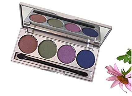 Price:$27.99     Honeybee Gardens 'Earth & Ocean' Refillable Eye Shadow Palette | Natural Ingredients | Gluten Free, Vegan, Paraben Free   Beauty