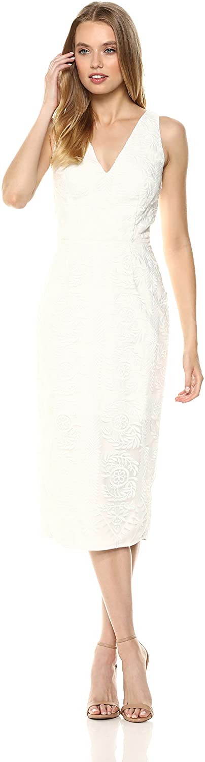 Price:$26.68    findersKEEPERS Women's Spectrum Lace V Sleeveless Midi Dress  Clothing