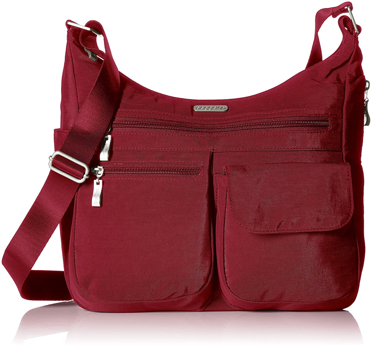 Price:$74.95    Baggallini womens Everywhere bagg with RFID, Apple,One Size  Clothing