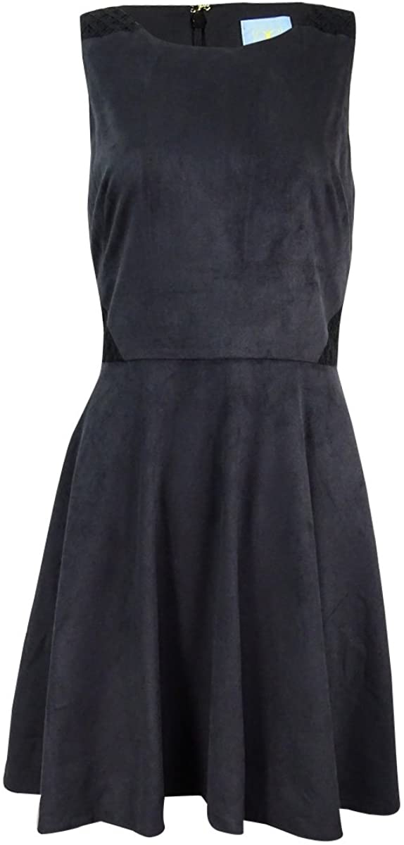 Price:$17.25    CeCe by Cynthia Steffe Women's Avery-S/l Suede Fit & Flare  Clothing