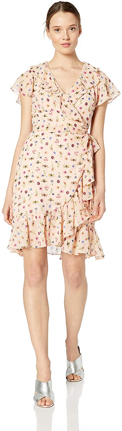 Price:$27.39 Betsey Johnson Women's Wrap Dress at Amazon Women’s Clothing store