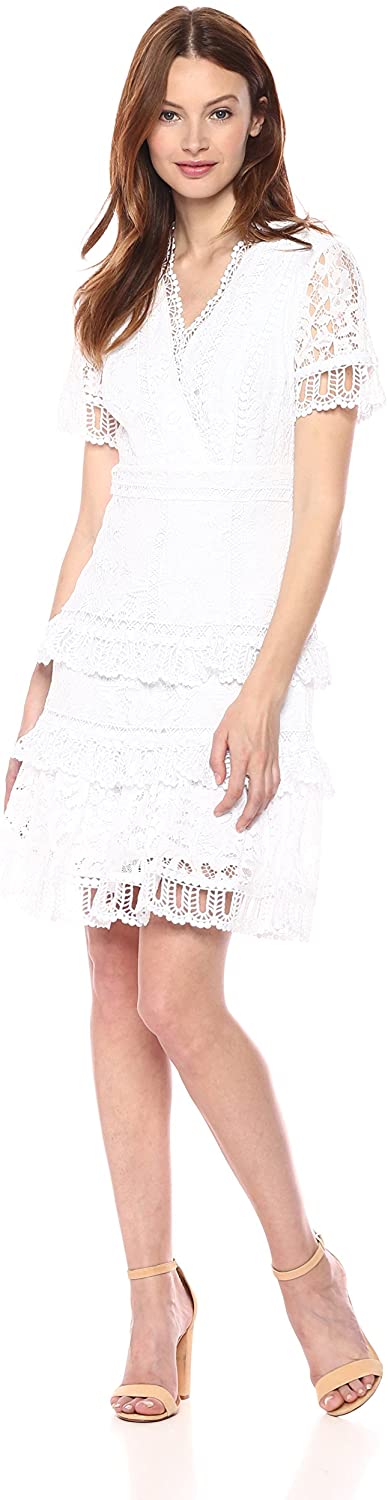 Price:$19.93    French Connection Women's All Over Lace Dresses  Clothing