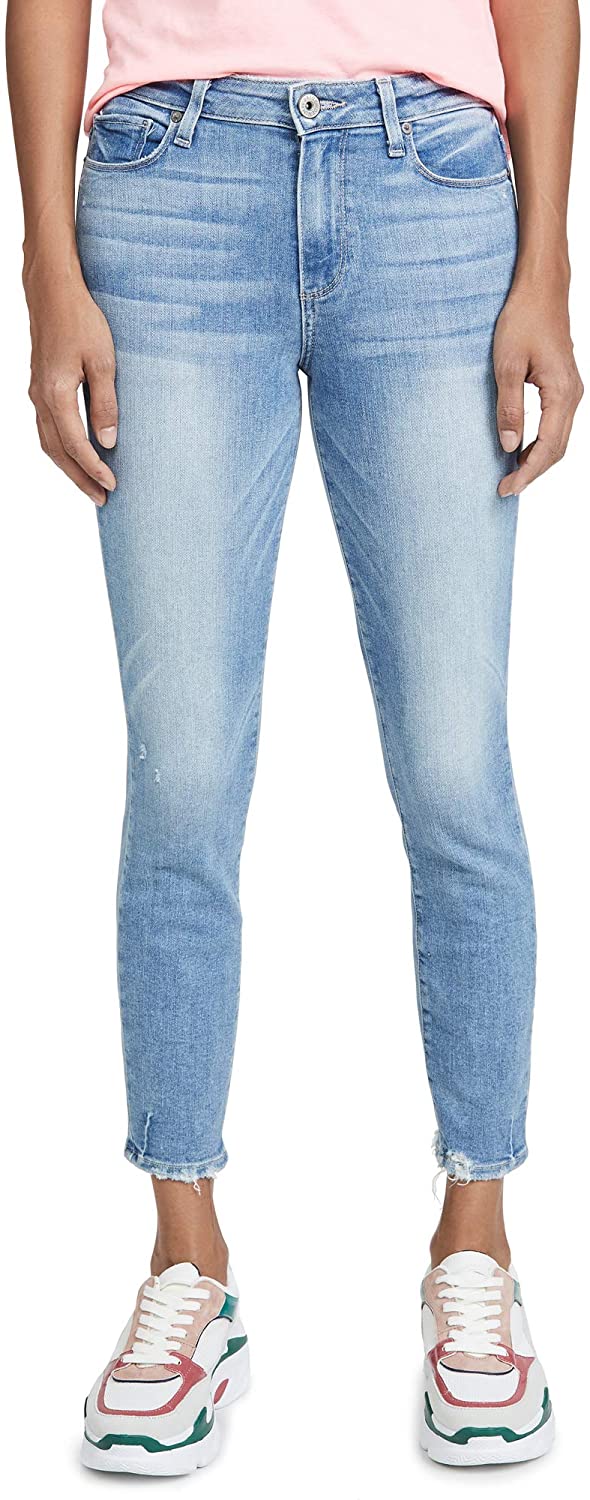 Price:$180.00    PAIGE Women's Hoxton Crop Jeans  Clothing