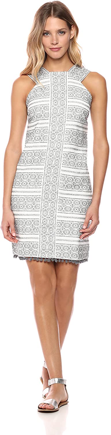 Price:$124.74    Maggy London Women's Floral Disc Jacquard Novelty Cocktail Dress  Clothing