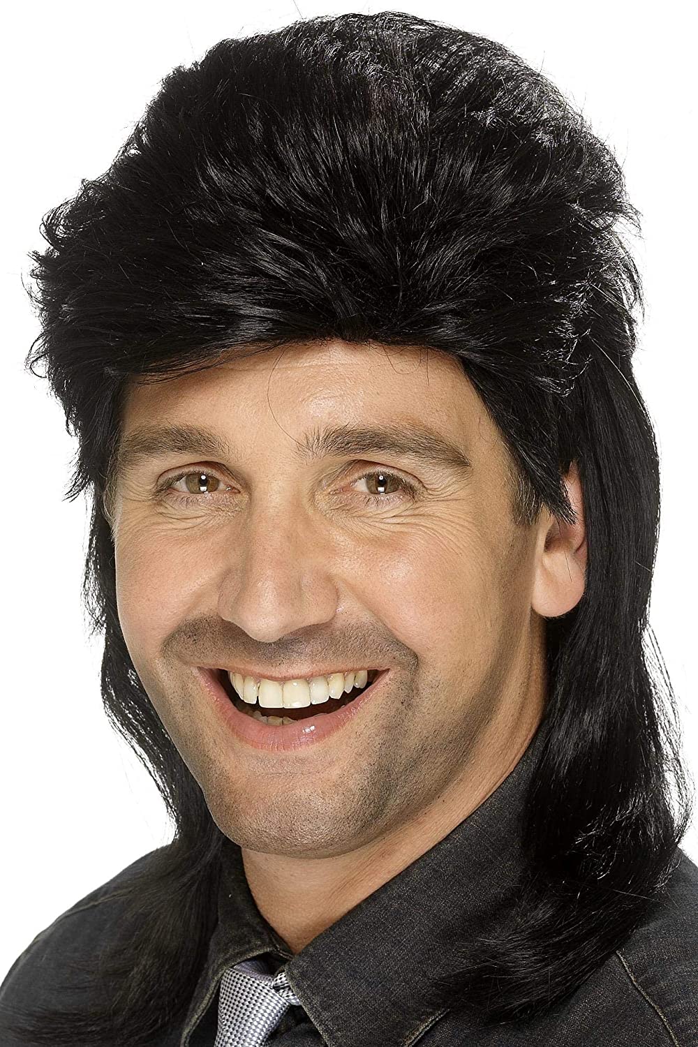 Price:$19.97    Smiffys Mullet Wig  Clothing