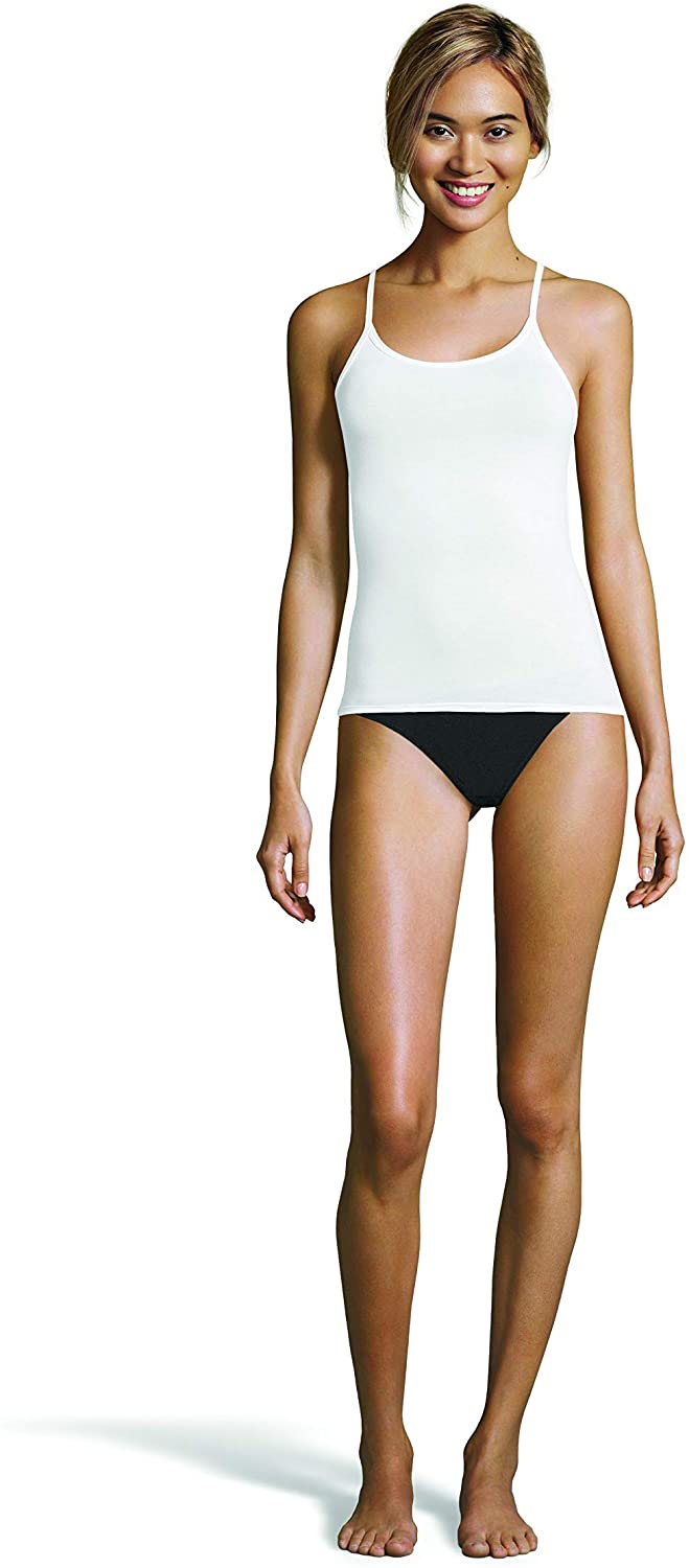 Price:$11.99 Hanes Women's Cami 3-Pack at Amazon Women’s Clothing store