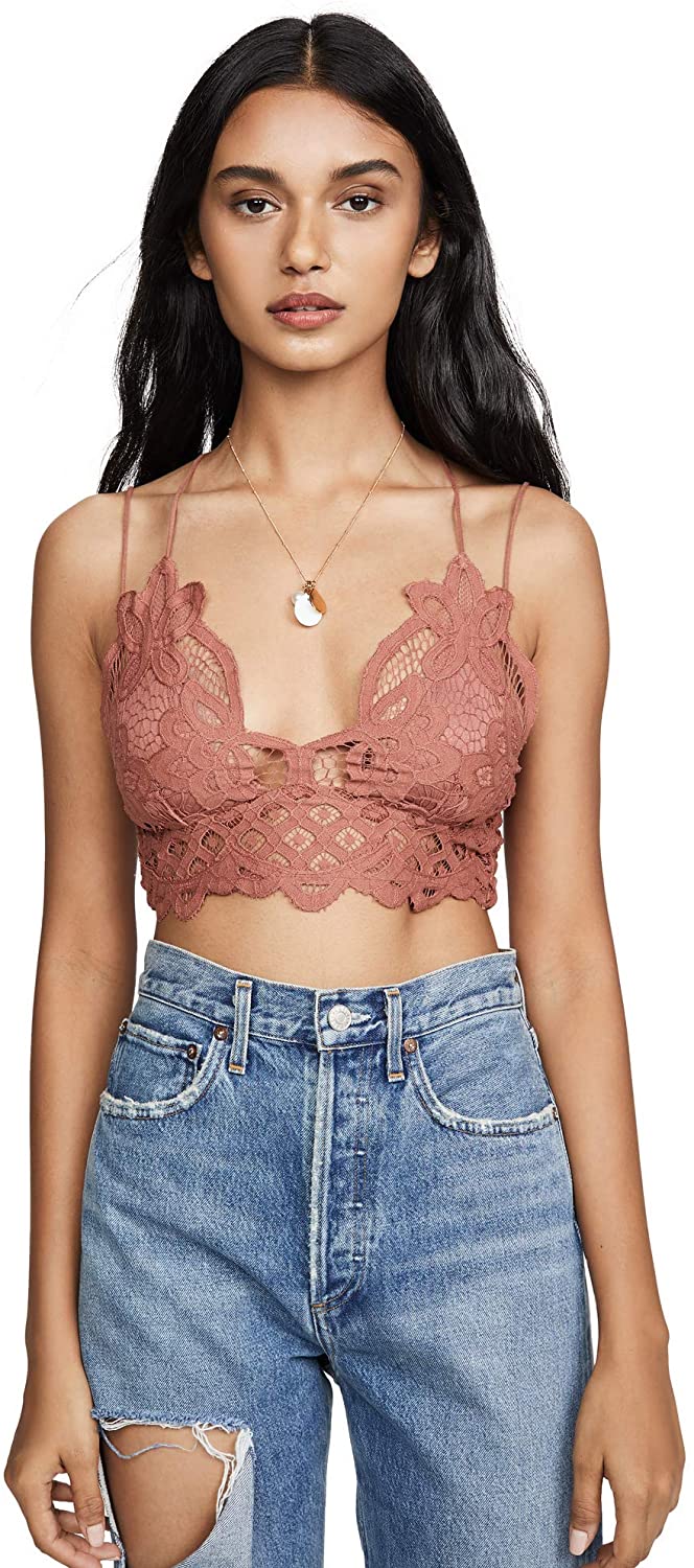 Price:$17.99 Free People Women's Adella Bralette at Amazon Women’s Clothing store