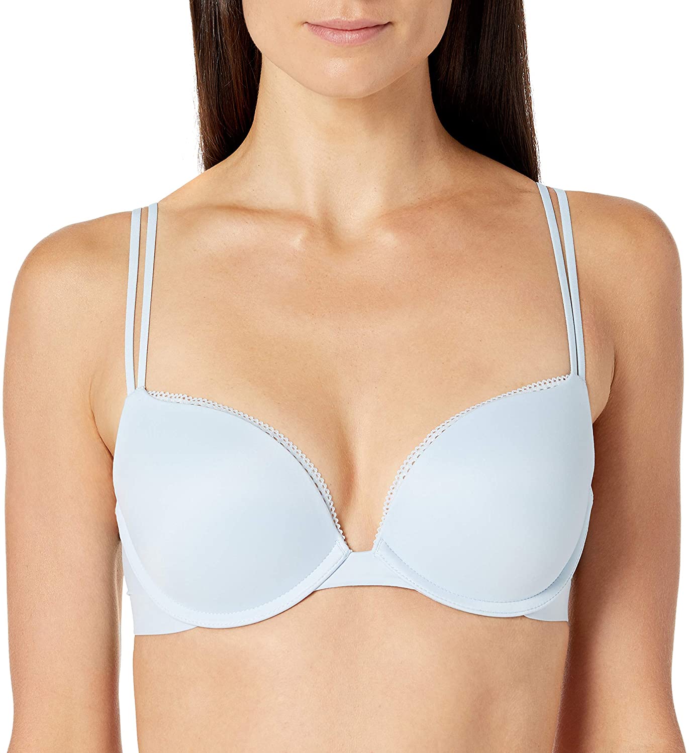 Price:$12.19 Calvin Klein Women's Sensual Touch Push Up Plunge Bra at Amazon Women’s Clothing store