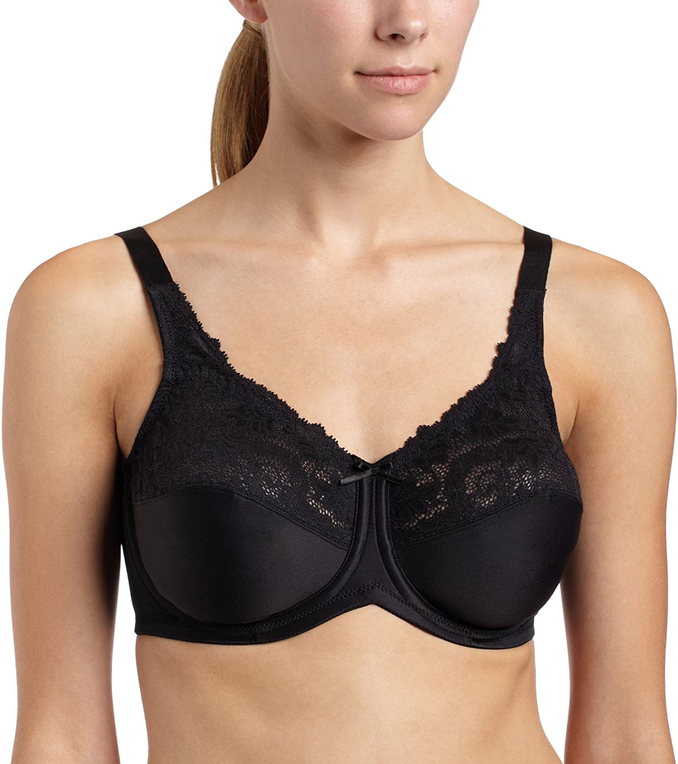 Price:$8.13 Lilyette Women's Microfiber Minimizer at Amazon Women’s Clothing store  Bras