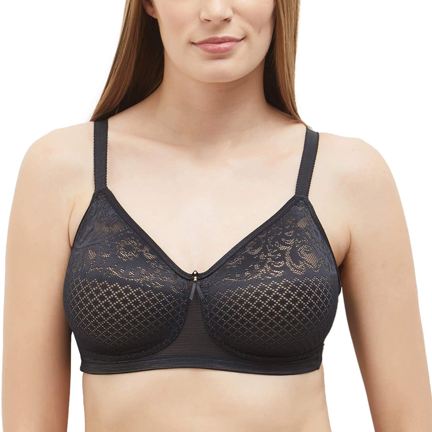 Price:$44.97 Wacoal Women's Plus-Size Visual Effects Wire Free Minimizer Bra at Amazon Women’s Clothing store