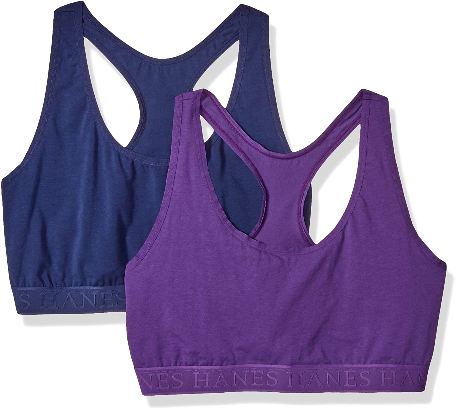 Price:$14.42 Hanes Ultimate Women's Casual Comfort Wirefree Racerback Bra at Amazon Women’s Clothing store