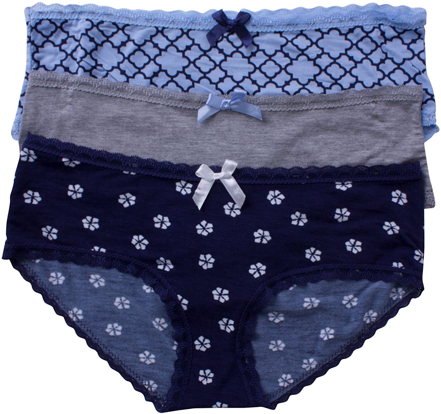 Price:$9.99 Nanette Lepore Womens Lace Underwear Multi Pack at Amazon Women’s Clothing store