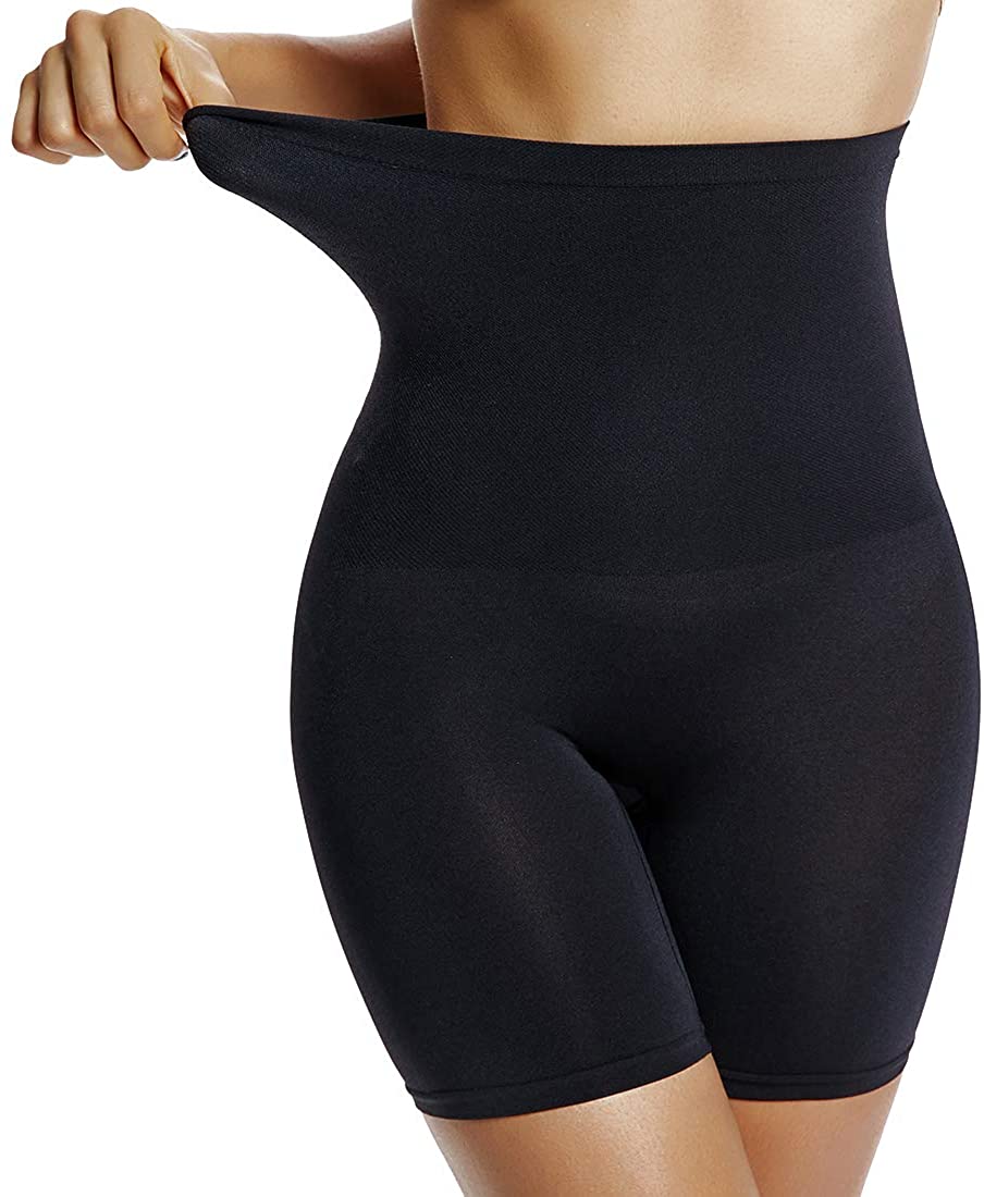 Price:$17.99 Shapewear Shorts for Women Thigh Slimmer Slip Shorts Under Dress Tummy Control Panties Body Shaper at Amazon Women’s Clothing store