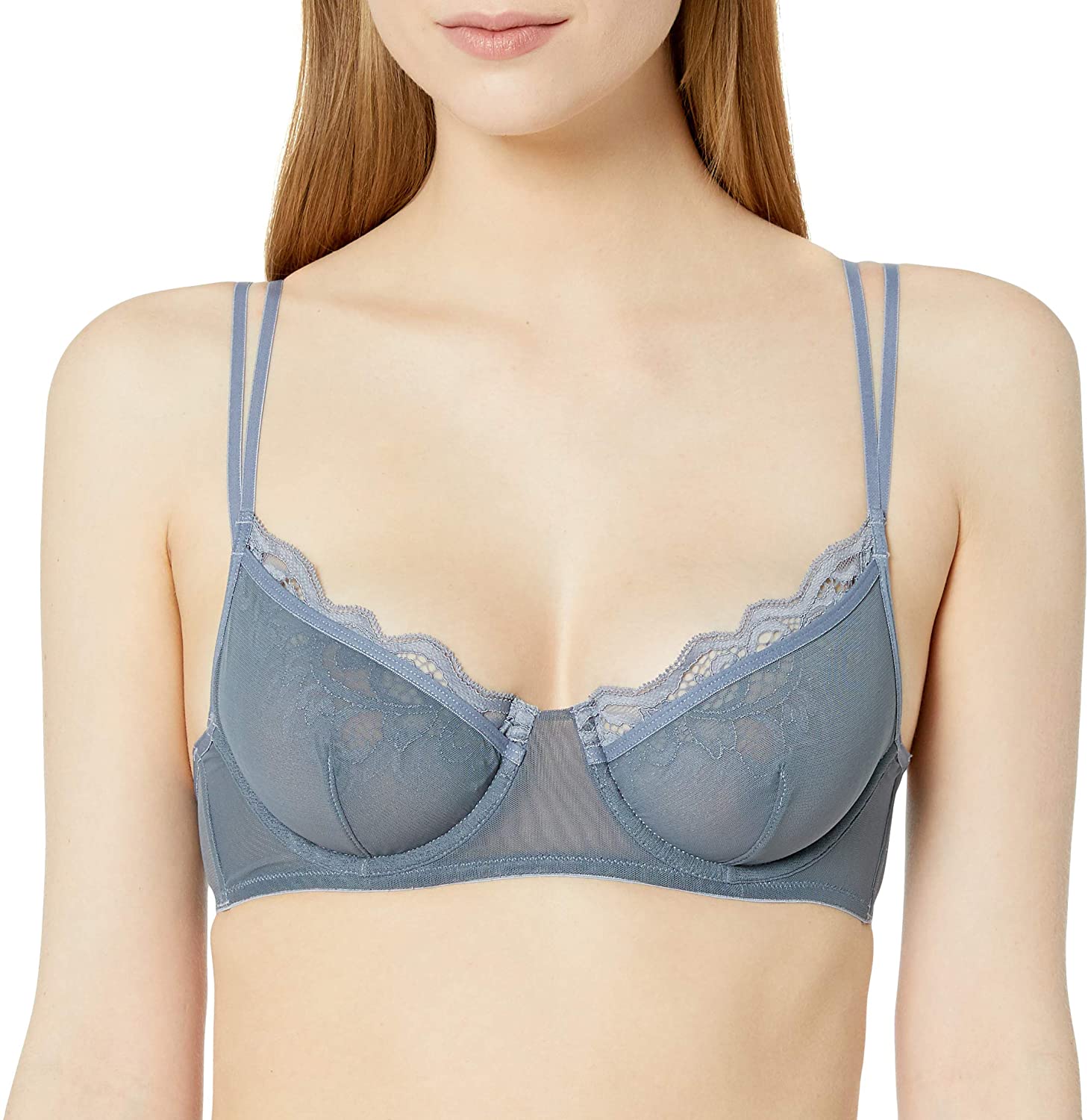 Price:$9.99 Lily of France Sensational Layers Unlined Bralette 2175020 Bra at Amazon Women’s Clothing store