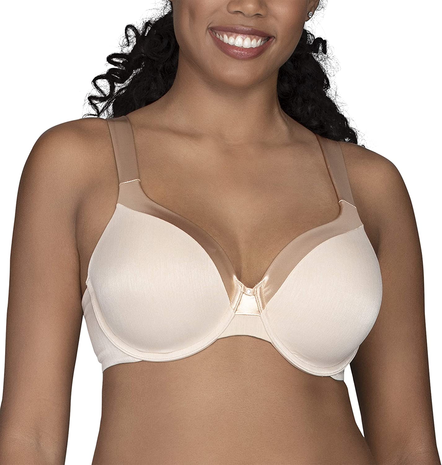 Price:$15.83 Vanity Fair Women's Illumination Full Figure Zoned-in Support Bra at Amazon Women’s Clothing store