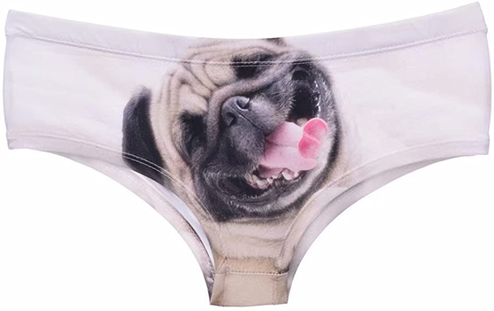 Price:$7.88 Hamrank Girl's Animal Briefs Dog Hipster Underwear Lingerie at Amazon Women’s Clothing store