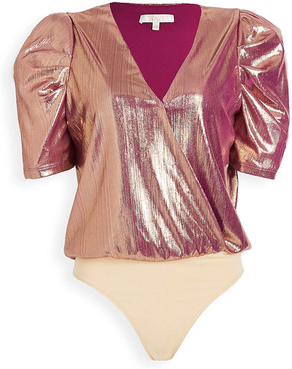 Price:$53.40 WAYF Women's Emma Puff Sleeve Thong Bodysuit at Amazon Women’s Clothing store