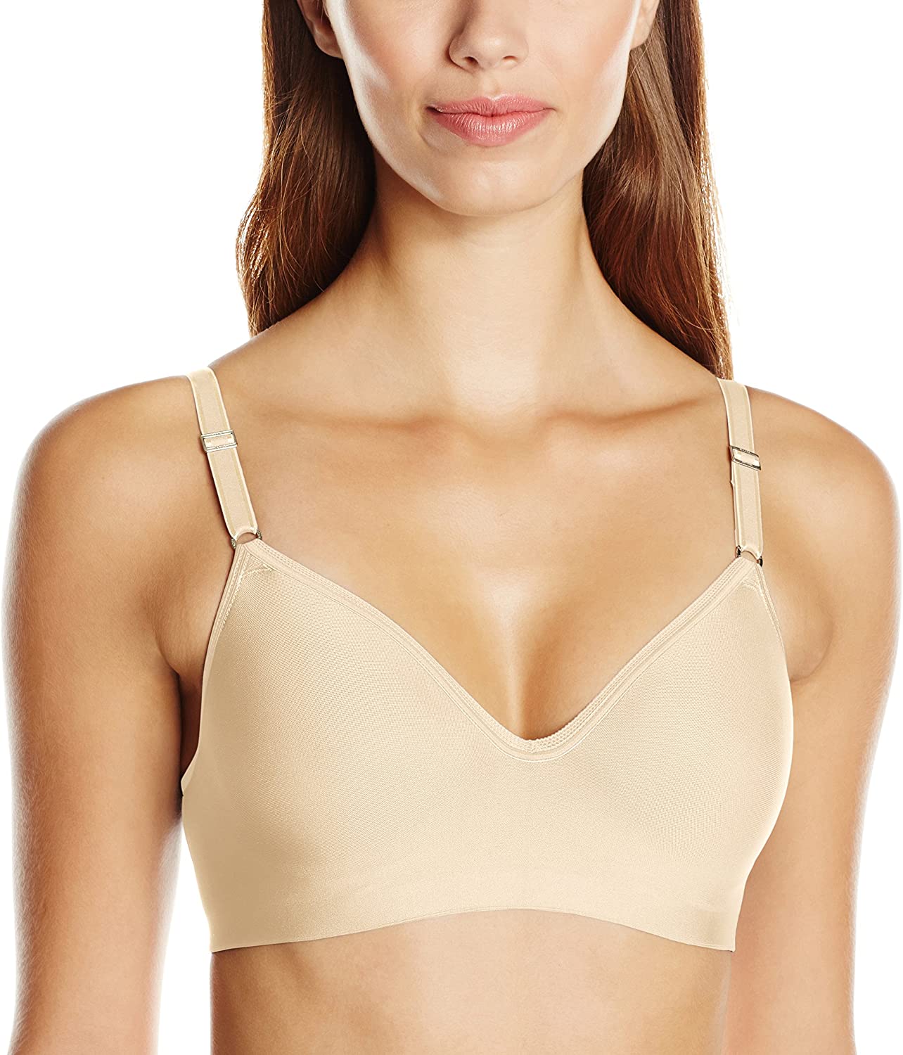 Price:$14.95 Hanes Women's Ultimate Smooth Inside and Out Foam Wire Free at Amazon Women’s Clothing store