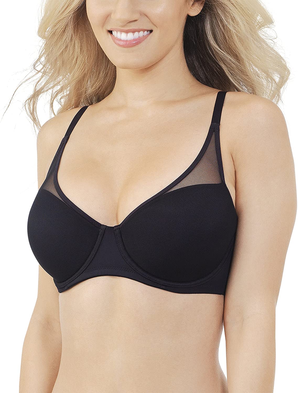 Price:$14.85 Vanity Fair Women's Breathable Luxe Full Coverage Padded Underwire Bra 75291 at Amazon Women’s Clothing store