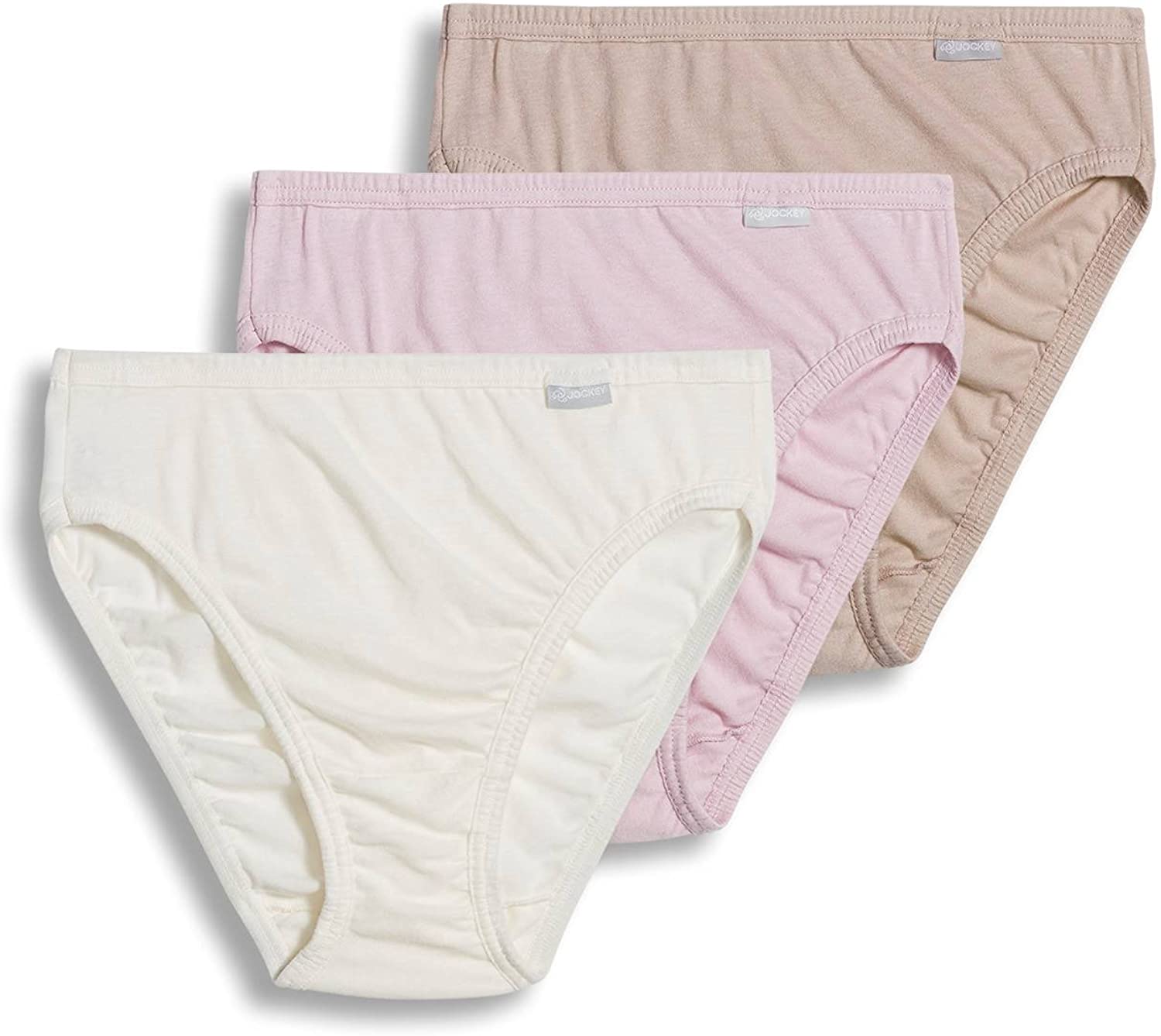 Price:$9.99 Jockey Women's Plus Size Elance French Cut 3-Pack at Amazon Women’s Clothing store