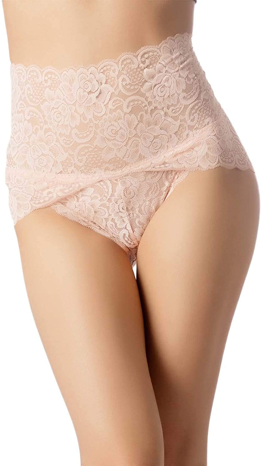 Price:$9.33 iB-iP Women's High Rise Sexy Lace See-Through Hot Sheer High Waist Hipster Panty at Amazon Women’s Clothing store