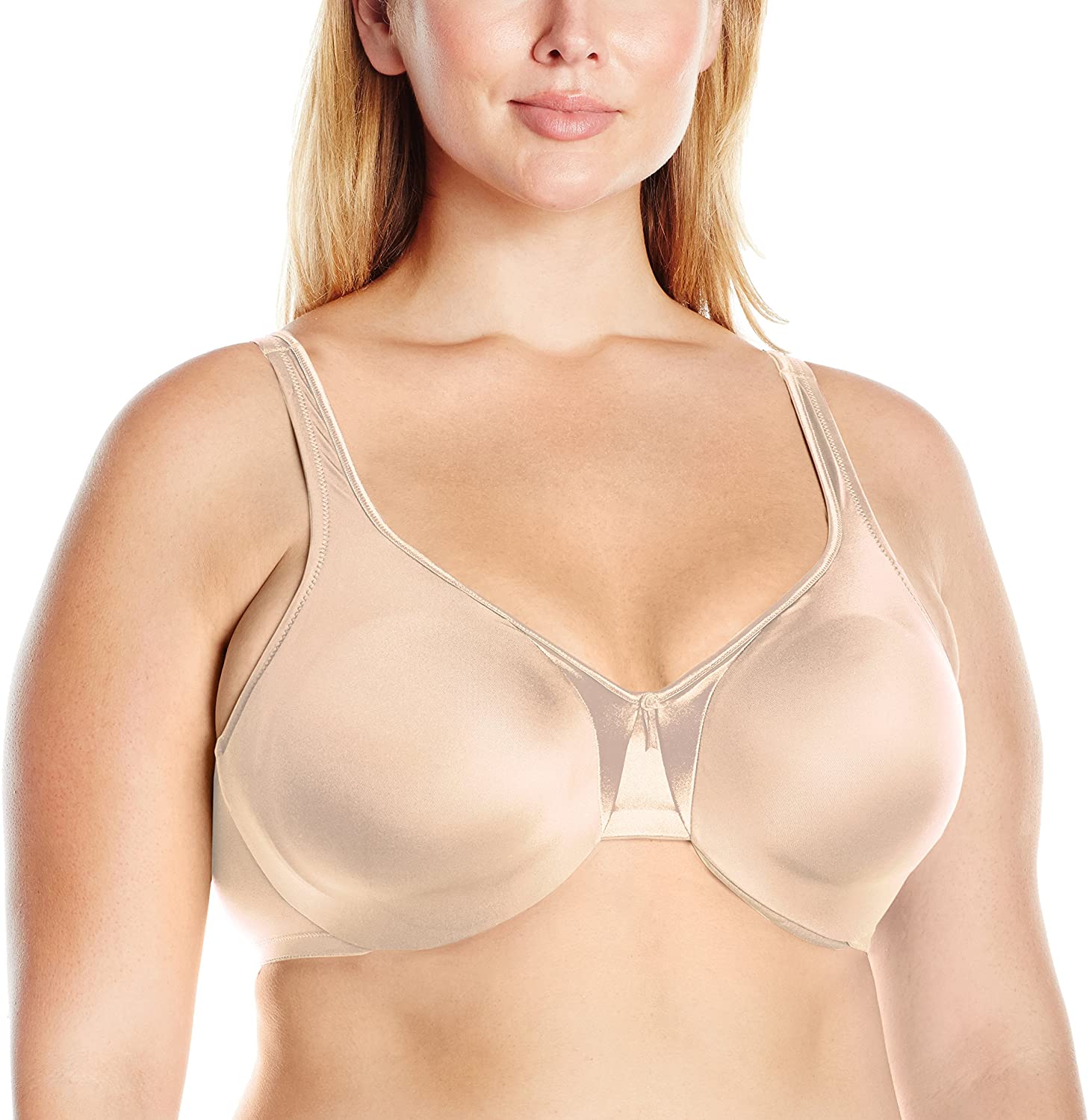 Price:$19.99 Olga Women's Signature Support Satin Bra, 40DD, Beige at Amazon Women’s Clothing store  Bras