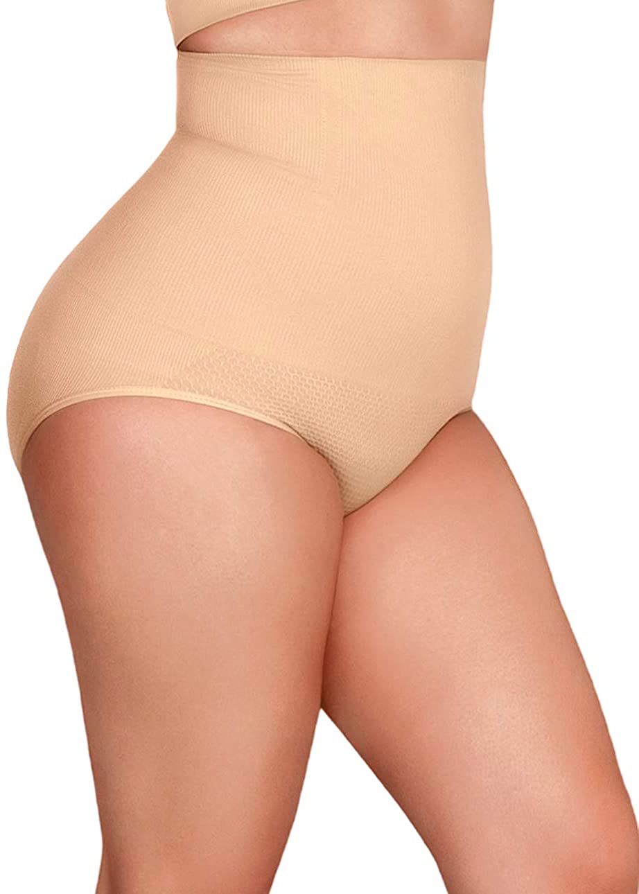 Price:$20.99 Viris Zamara Womens High Waist Shapewear Body Shaper Panties at Amazon Women’s Clothing store