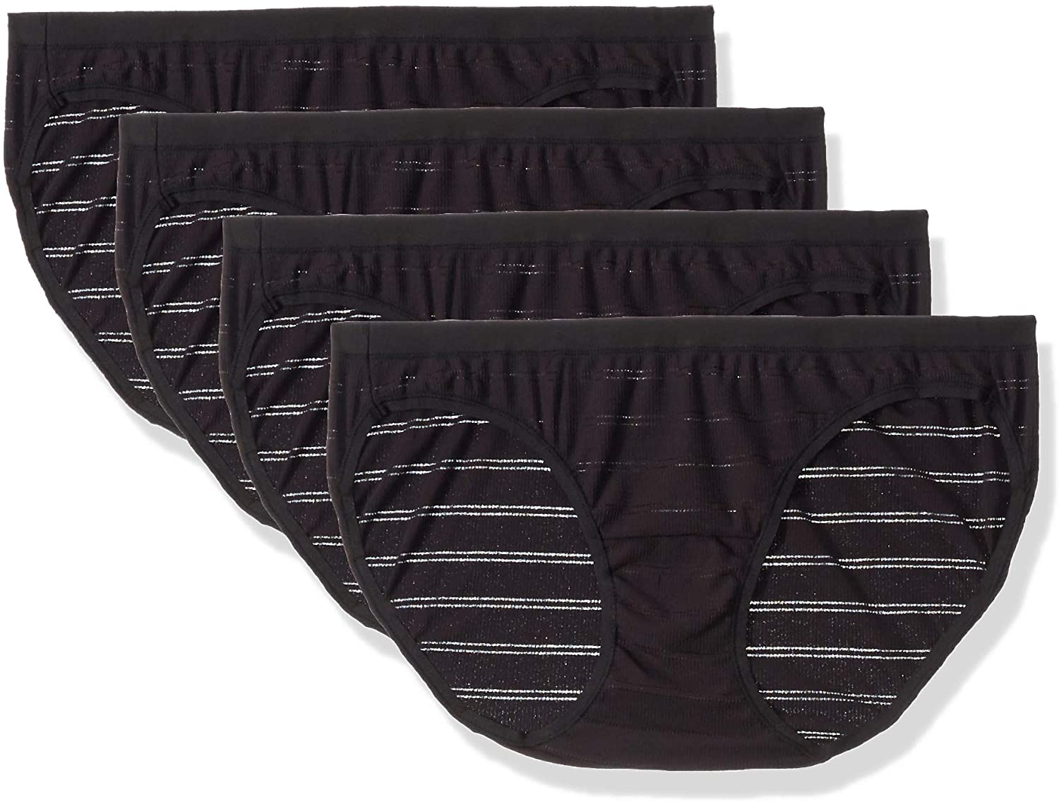 Price:$14.99 Hanes Ultimate Women's Comfort Flex Fit 4 Pack Bikini Panties at Amazon Women’s Clothing store
