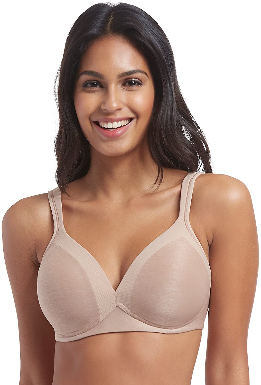 Price:$20.00 Olga Women's Play It Cool Wirefree Contour Bra at Amazon Women’s Clothing store