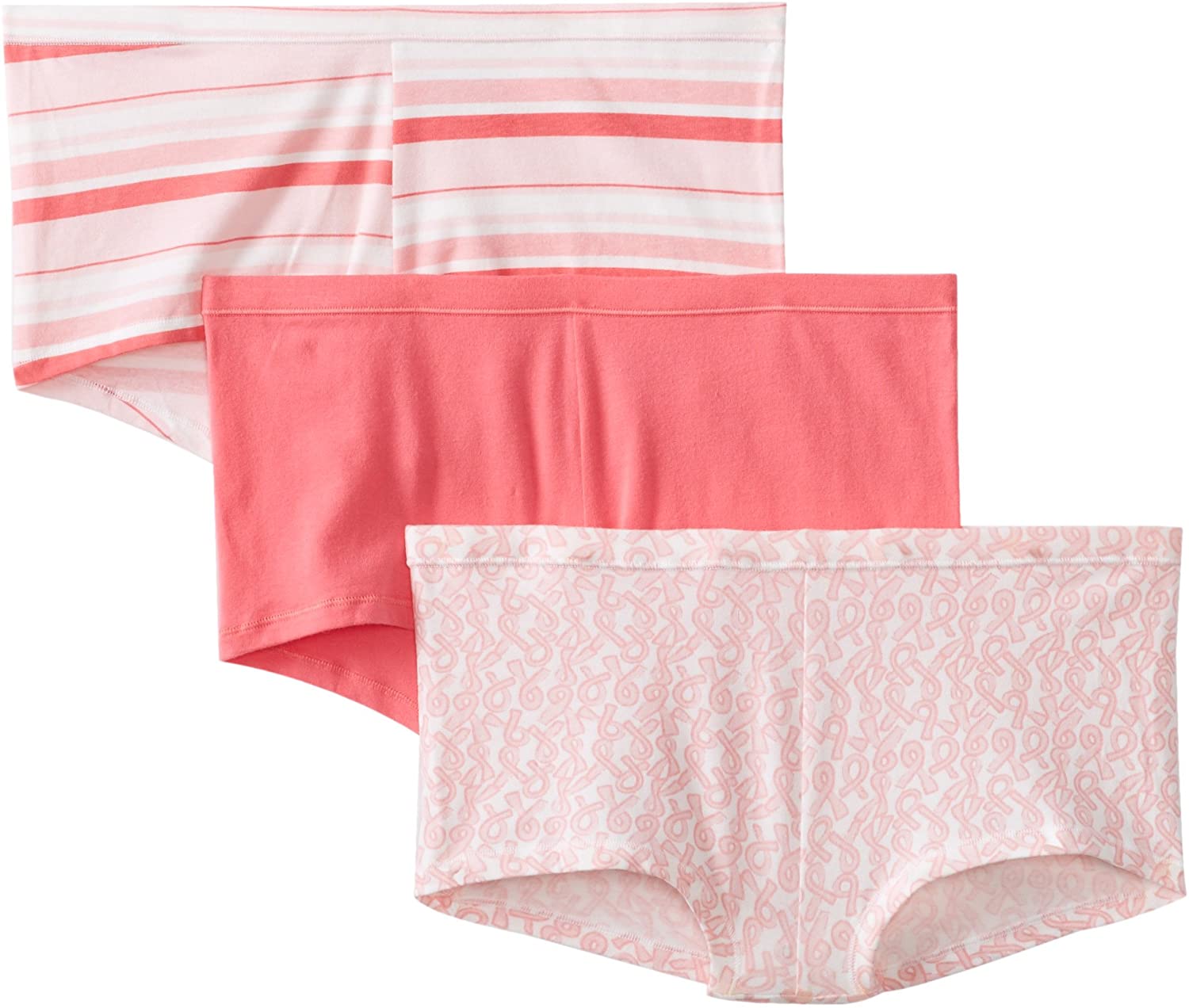 Price:$9.61 Hanes Women's Comfortsoft Cotton Stretch Boy Brief (Pack of 3)(assorted colors) at Amazon Women’s Clothing store  Boy Shorts Panties