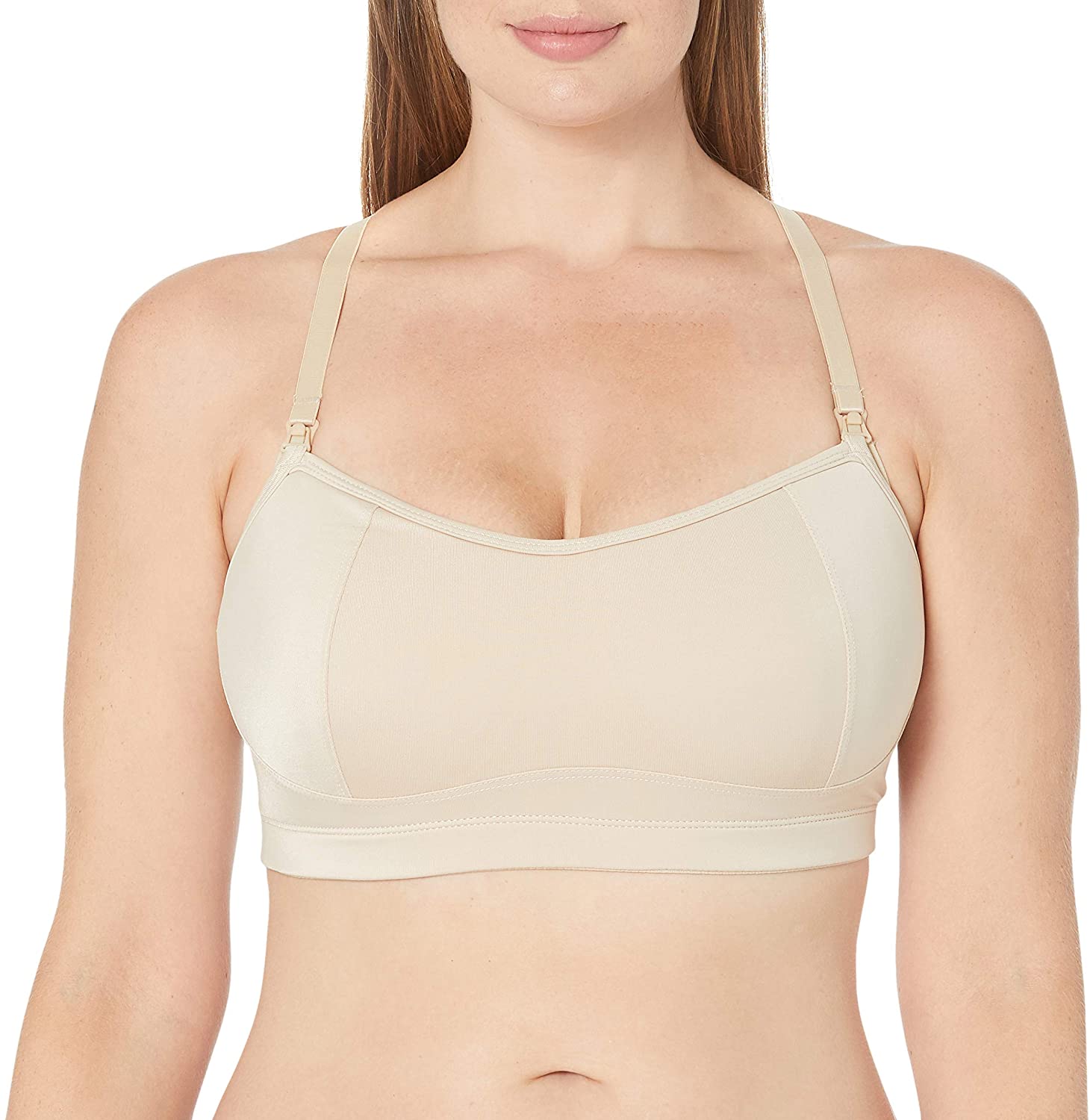 Price:$19.76 Lamaze Maternity Women's Plus-Size Active Racerback Maternity Nursing Bra at Amazon Women’s Clothing store
