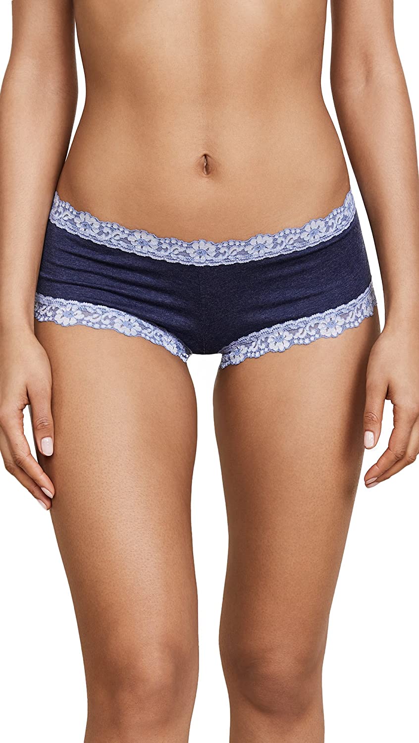 Price:$34.00 Hanky Panky Women's Heather Jersey Boy Shorts at Amazon Women’s Clothing store