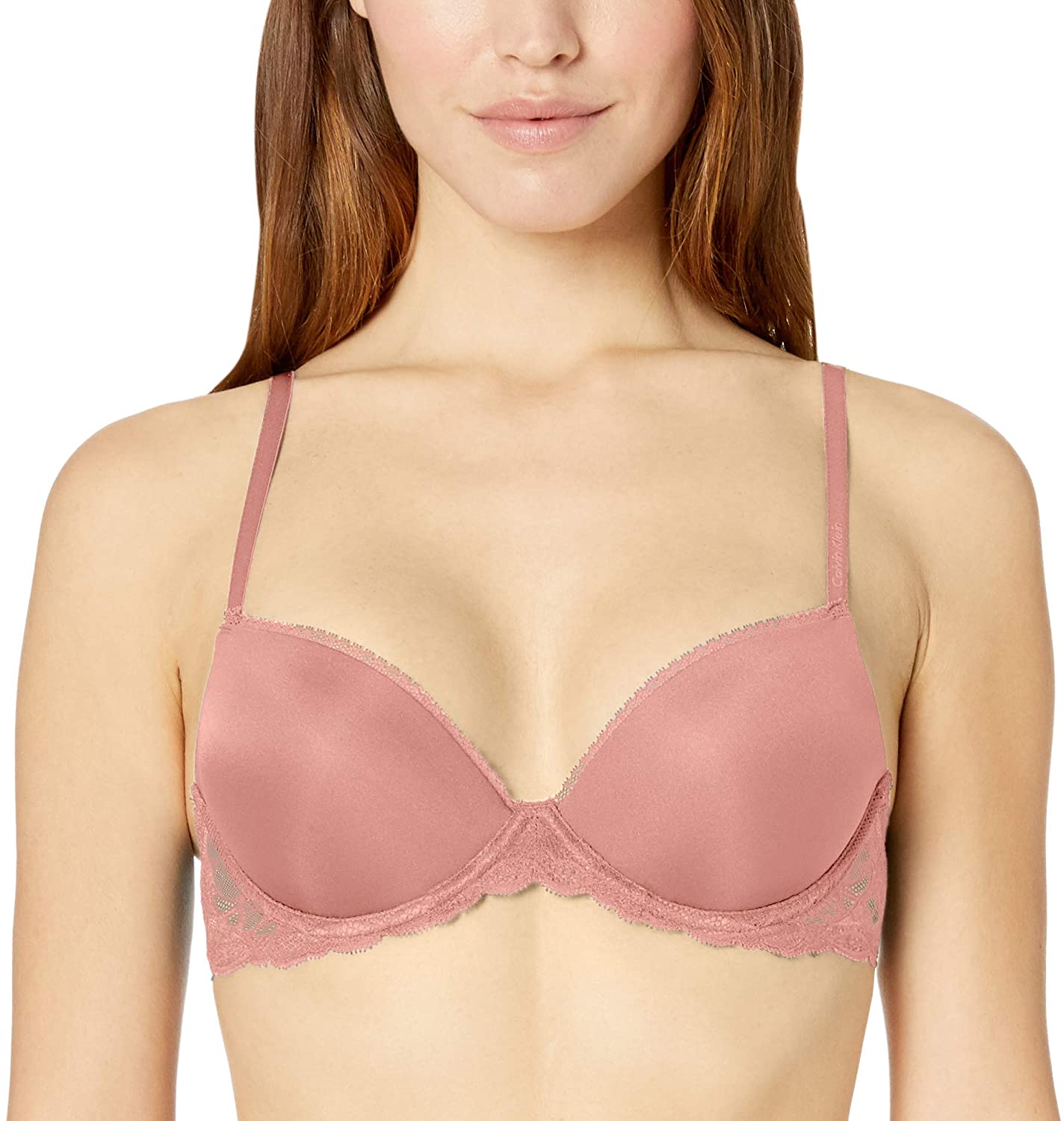 Price:$19.99 Calvin Klein Women's Seductive Comfort with Lace Demi Lift Multiway at Amazon Women’s Clothing store