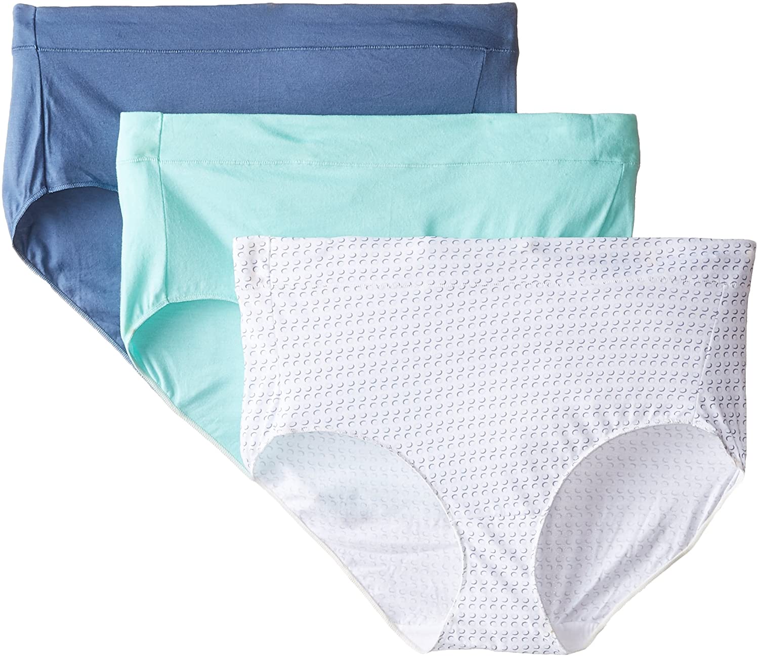 Price:$9.97 Hanes Women's Constant Comfort X-Temp Modern Brief Panty (Pack of 3) at Amazon Women’s Clothing store