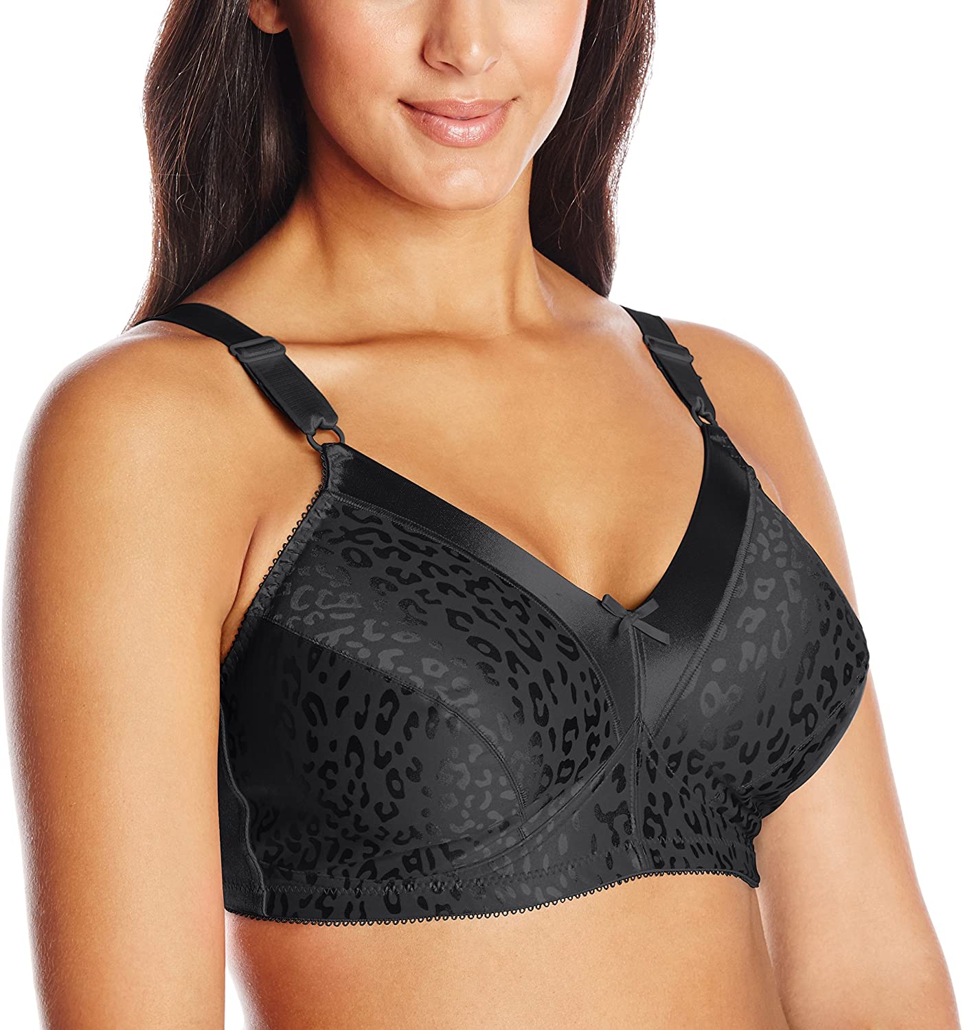 Price:$7.25 Just My Size Women's Satin Stretch Wire-Free Plus Size Bra (1960) at Amazon Women’s Clothing store
