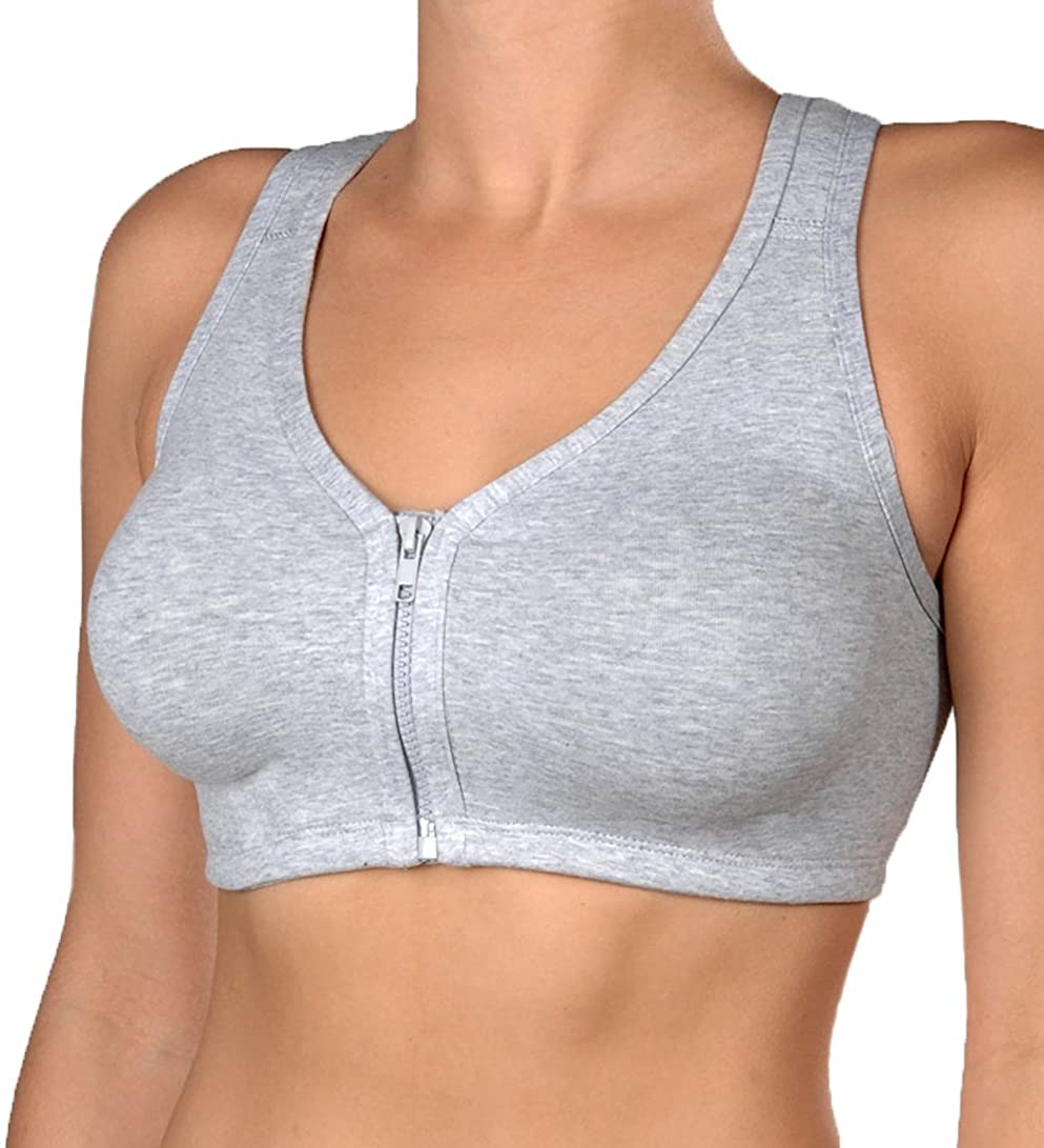 Price:$13.62 Valmont Women's Zip-Front Sports Bra (1611A) at Amazon Women’s Clothing store