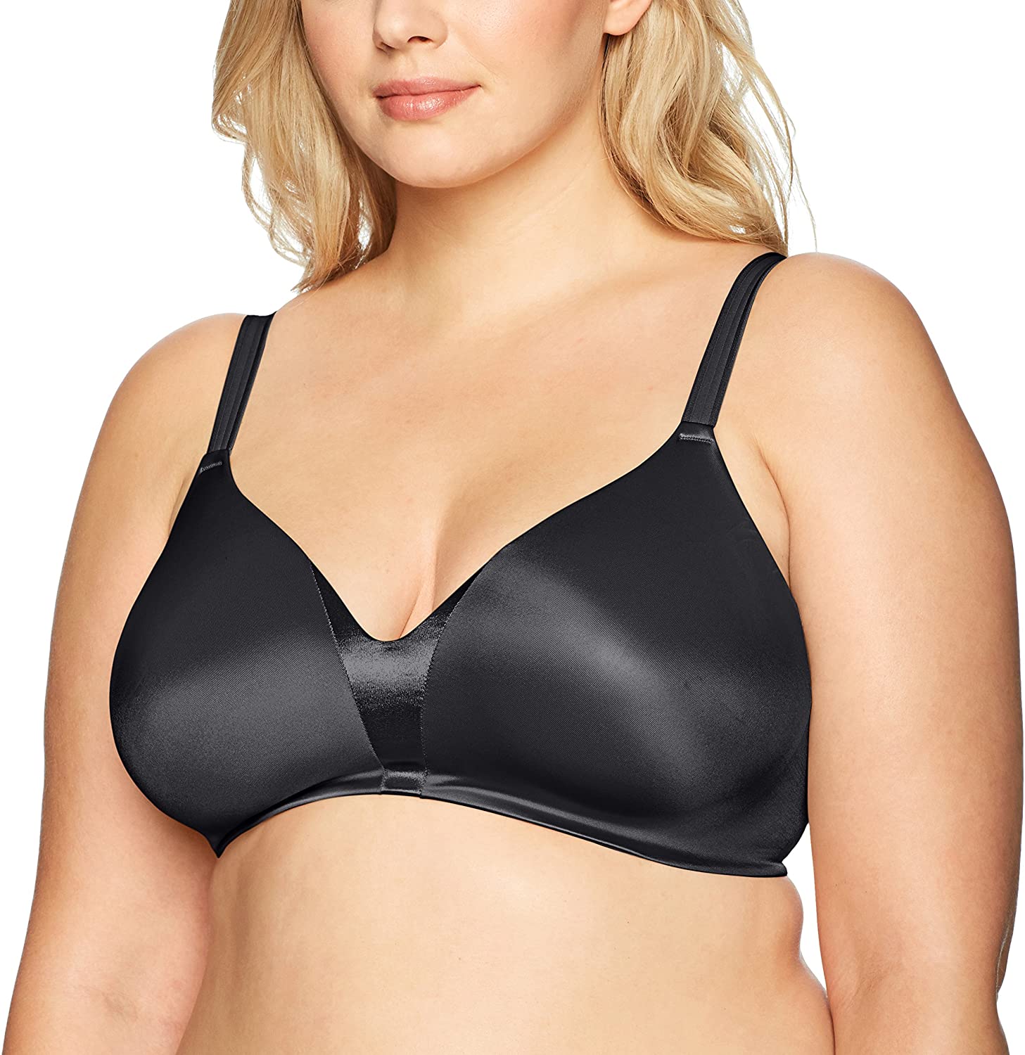 Price:$9.95 Bali All Around Smoothing and Concealing Wirefree Bra at Amazon Women’s Clothing store